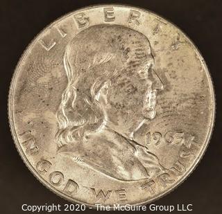 1963-D Franklin Half Dollar (Note: Description changed 04.13.2020 @ 8:11pm ET)