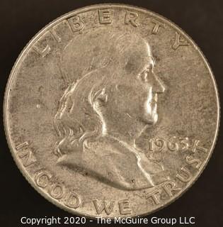 1963-D Franklin Half Dollar