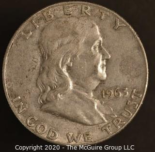 1963-D Franklin Half Dollar