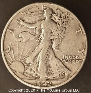 1942 Liberty Walking Half Dollar