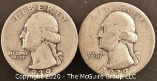 1939, 1939 Washington Quarters