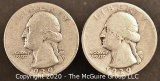 1939, 1939 Washington Quarters