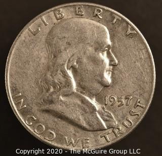 1957-D Franklin Half Dollar