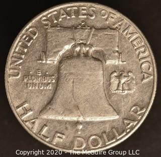 1957-D Franklin Half Dollar