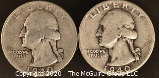 1940, 1940 Washington Quarters