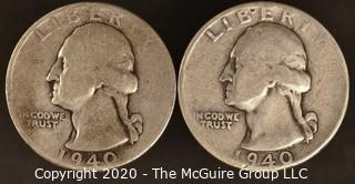 1940, 1940 Washington Quarters