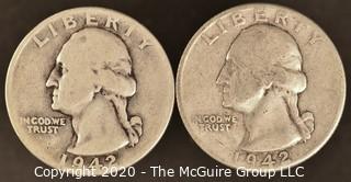 1942, 1942 Washington Quarters