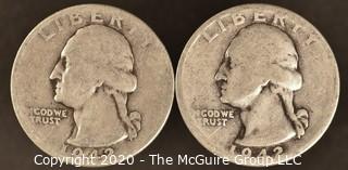 1942, 1942 Washington Quarters