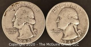 1942, 1942 Washington Quarters