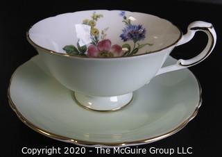 Porcelain Bone China Teacup and Saucer made by Paragon.