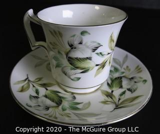 Porcelain English Bone China Teacup and Saucer made by Royal Chelsea.