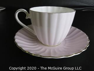 Fine Porcelain Bone China Teacup and Saucer made by Tuscan in England.