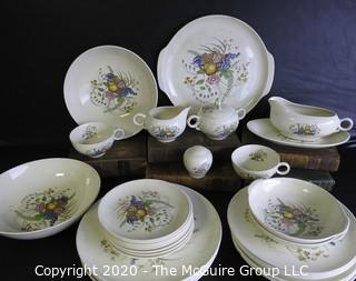 Partial set of Ballerina China Place Settings and Serving Pieces. 