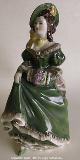 Vintage Coalport Figurine 'Judith Ann', Made in England.  Measures approximately 6 1/2" tall.  