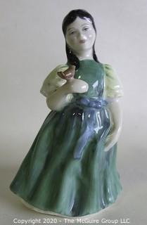 Vintage Royal Doulton Porcelain Figurine "Francine". Measures approximately 5 1/2" tall. 