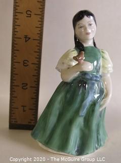 Vintage Royal Doulton Porcelain Figurine "Francine". Measures approximately 5 1/2" tall. 