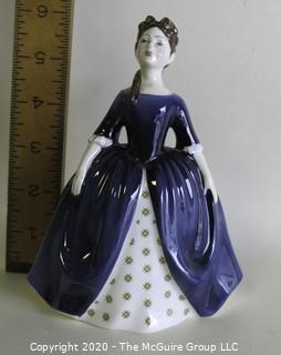 Vintage Royal Doulton Porcelain Figurine "Debbie". Measures approximately 6" tall. 