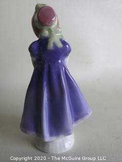 Vintage Royal Doulton Porcelain Figurine "Ivy". Measures approximately 5 1/2" tall.