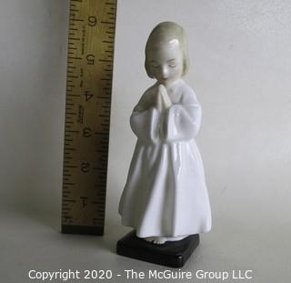 Vintage Royal Doulton Porcelain Figurine "Bedtime". Measures approximately 6" tall.