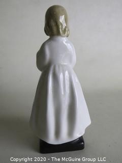 Vintage Royal Doulton Porcelain Figurine "Bedtime". Measures approximately 6" tall.