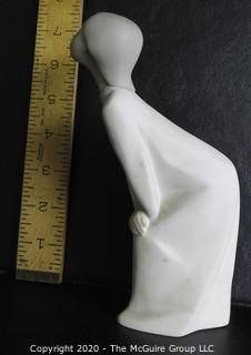 Vintage Lladro Porcelain Figurine of Child in Nightgown. Measures approximately 7" tall.