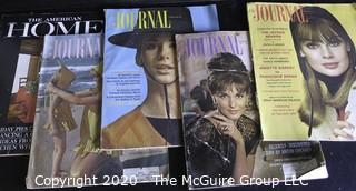 Five Vintage Ladies Home Journal Magazines. 