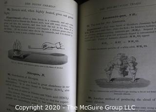 Three Antique Medical Books.  Includes Concentrated Medicines, The Young Chemist and The Medical Eclectic.  Also Includes a Graduation Program from Eclectic Medical College from 1876.