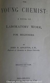 Three Antique Medical Books.  Includes Concentrated Medicines, The Young Chemist and The Medical Eclectic.  Also Includes a Graduation Program from Eclectic Medical College from 1876.