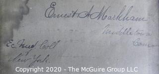 Three Antique Medical Books.  Includes Concentrated Medicines, The Young Chemist and The Medical Eclectic.  Also Includes a Graduation Program from Eclectic Medical College from 1876.