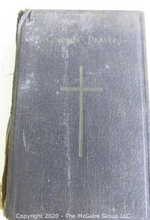 Group of Holy Bibles and Book of Common Prayer. One distributed to the Armed Forces by the White House in 1941. Various Conditions. 