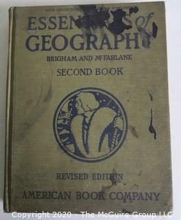 Two Vintage Geography Books.  Dated 1915 & 1915.