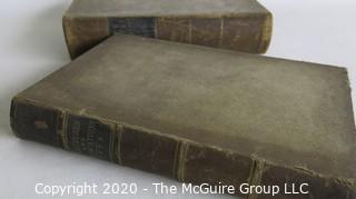 Two Antique Science Books: Fractures and Dislocation, 1870 & Chemistry - Inorganic and Organic, 1878 