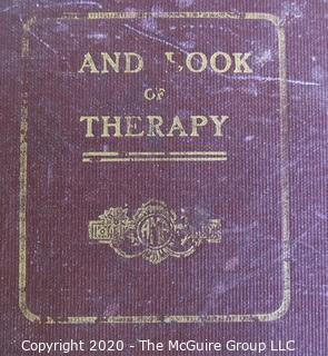 Four Vintage Hard Cover Instructive Books On Therapy and Psychology. 