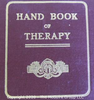 Four Vintage Hard Cover Instructive Books On Therapy and Psychology. 