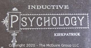 Four Vintage Hard Cover Instructive Books On Therapy and Psychology. 