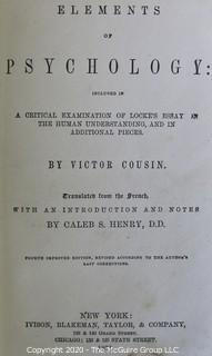 Group of Four Vintage Hard Cover Medical School Books for Sociology, Psychology, Medicine and Mental Diseases.  Full of Detailed Black and White Illustrations.