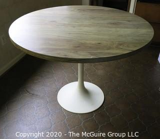 41 1/2" diameter x 30"Tall Tulip Base Table with Laminate Top; Dining Table. 