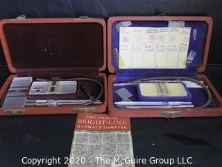 Two Vintage Hemocytometer Kits in Original Boxes.  