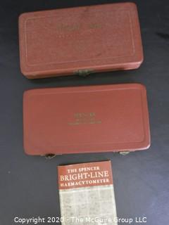 Two Vintage Hemocytometer Kits in Original Boxes.  