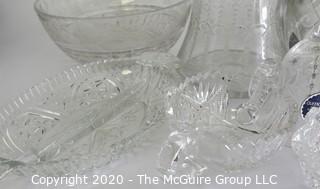 Collection of Crystal Glassware