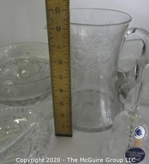 Collection of Crystal Glassware