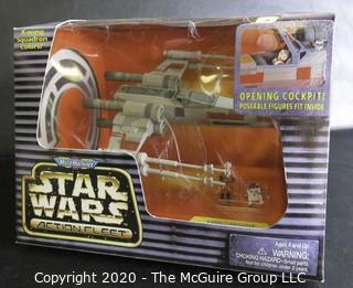 New in Box Star Wars Action Fleet Set 1995 - X-Wing Starfighter.
