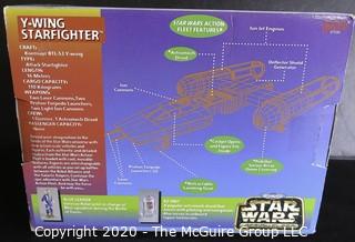 New in Box Star Wars Action Fleet Set 1995 - Y-Wing Starfighter.
