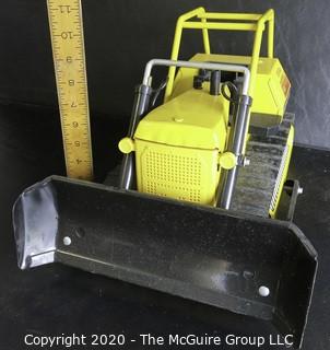 Vintage Classic Tonka Pressed Tin Front Loader Toy.