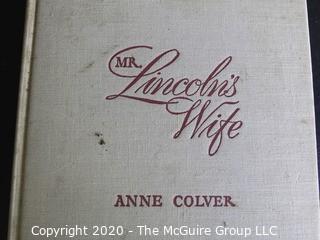 Vintage Books:  Signed Copy of Despoilers of Democracy,Includes Lincoln's Wife, The Congressional Club Cookbook and others.