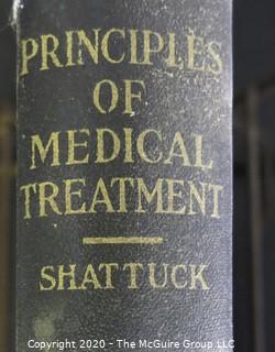 Three Vintage Hardcover Medical Text Books. 