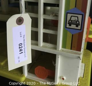 Vintage 1970 Fisher Price Parking Garage Playset No.930,