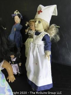 Collection of Vintage Dolls.