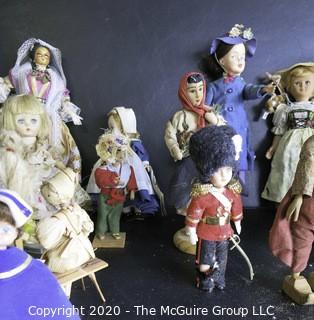 Collection of Vintage Dolls.