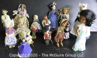 Collection of Vintage Dolls.